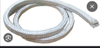 5.5x5.5mm white color high quality fireproof refractory glass fiber rope with high temperature insulation for glass tempering furnace