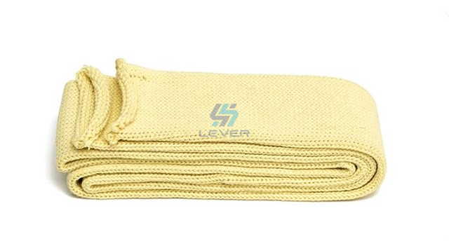 Non-conductive Cut-resistant Mechanical Knitted Kevlar Sleeve for Glass Tempering Furnace