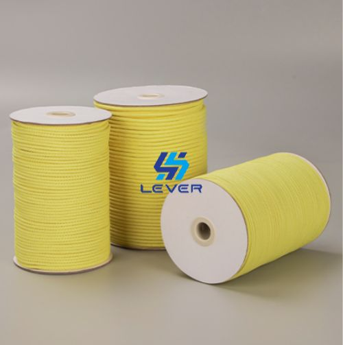 12x4mm 10x3mm Kevlar Aramid Rope for Glass Tempering Furnace