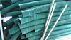 Green color soft air flexible blowing hose pipe for bending section of glass tempering furnace 