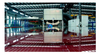 2436-36 double direction convection type flat and bent glass tempering making machine