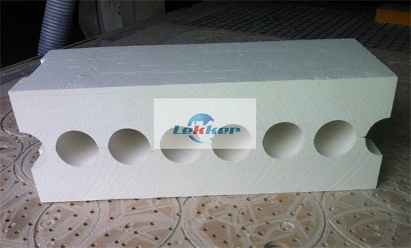 Ceramic roller support seal groove ceramic sockets for glass tempering furnace as ceramic roller holder