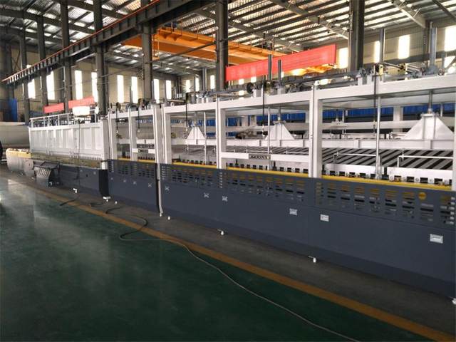 2.85mm 3mm 3.2mm thin thickness tempered toughened glass making furance machine Glass Toughening plant