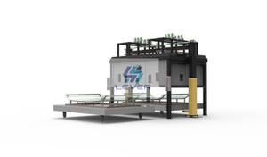 Windshield glass making machine bus windshield thermal bending furnace