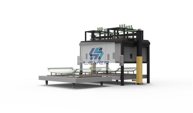 Windshield glass making machine bus windshield thermal bending furnace