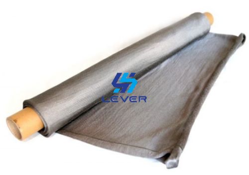 High Temperature Resistance 100% 316L Steel Fibre Knitted Fabric for Automotive Glass Forming