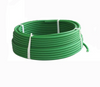 Polyurethane O ring shape green round rubber transmission driving belt for ceramic roller of glass tempering furnace with 6mm 8mm 10mm diameter