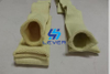 Durable Heat-resistant Manufacturing Tubular Kevlar Sleeve for Glass Tempered Furnace 