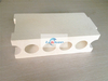 Ceramic roller support seal groove ceramic sockets for glass tempering furnace as ceramic roller holder