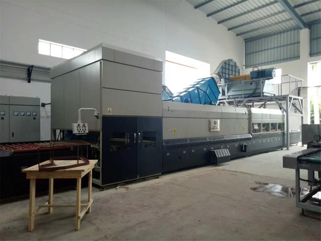 Horizontal roller hearth toughened glass tempering plant toughened glass making machine especially for India market with special price