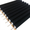 Customized black nylon bristle brush roller roll for glass washing cleaning machine for LOW-E glass washing