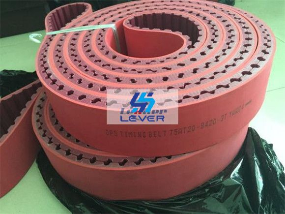 High Precision High Tensile Strength Good Stability High Wear Resistance Oil Resistance And Low Noise AT20 AT10 T20 XH H L Series Glass Machinery PU Endless Timing Belts Butyl Belts