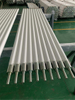 Fused Silica Quartz Ceramic Roll Rollers for Continuous Solar Glass Tempering Furnace & Solar Glass Annealing Kilns Required Bulk Order Quantity for Whole Replacement