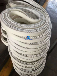 49.5AT10-6980+5PU White Color Low-E Glass Straight Line Double Edger Edging Machine Timing Belts Butyl Rubber Belts