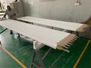 Fused Silica Quartz Ceramic Rollers for Float Glass Annealing Kilns Float Glass Production Line Made in China